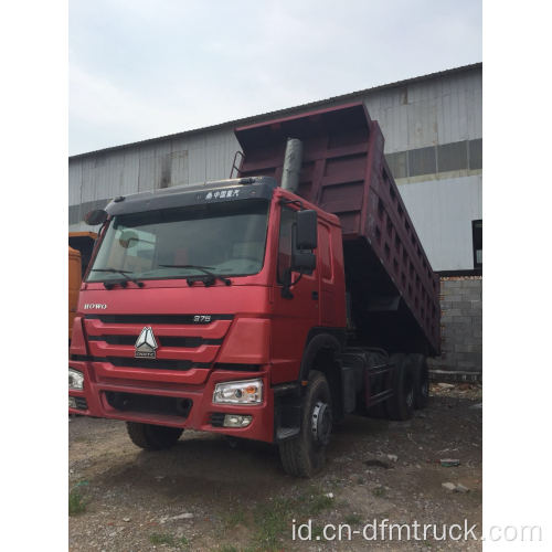 HOWO 375HP 6 × 4 Dump Truck LHD / RHD Tipper Truck